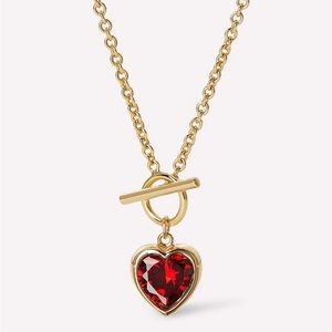 Gold Heart Shaped Necklace
